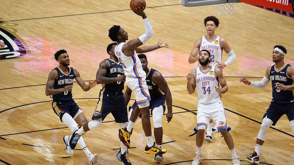  亚历山大全面发挥雷霆击溃奇才防线